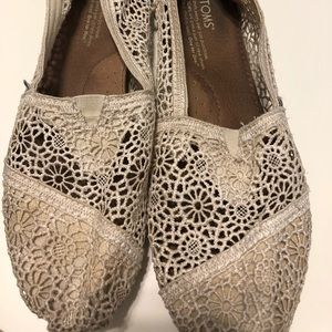 Natural Crochet Toms